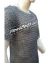 10 mm Aluminum Flat Riveted Solid Maille Chest 32 image 1