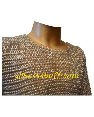 Aluminum Hauberk Butted XL Shirt Chest 48