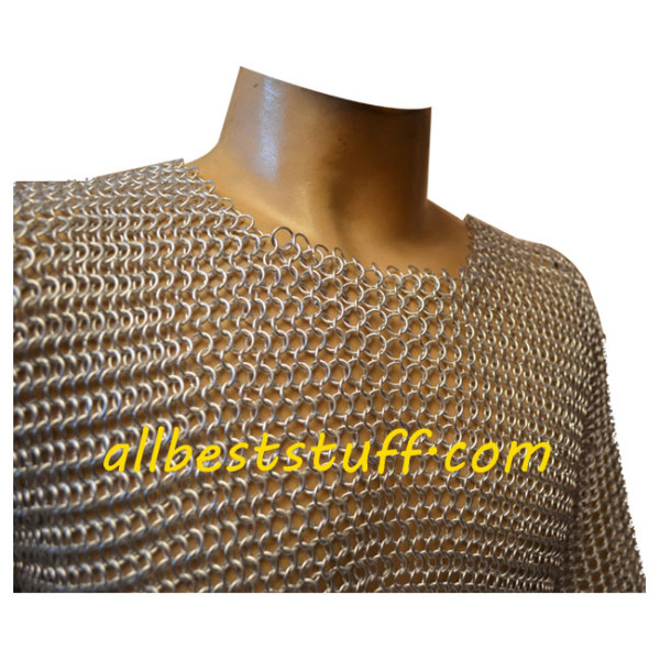 Aluminum Hauberk Butted XL Shirt Chest 48