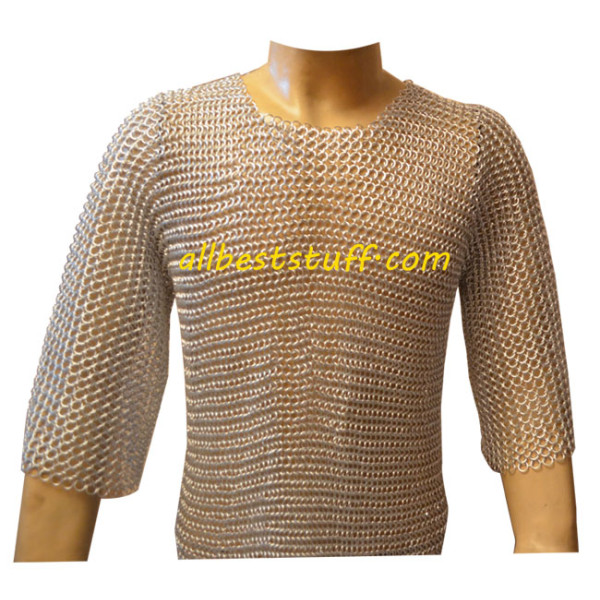Light Weight LARP Chain Maille Aluminum Butted Chest 42