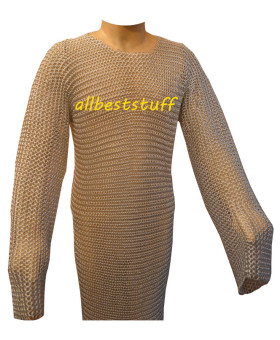 Aluminum Chain Mail Hauberk Comfort Chest 44 Long