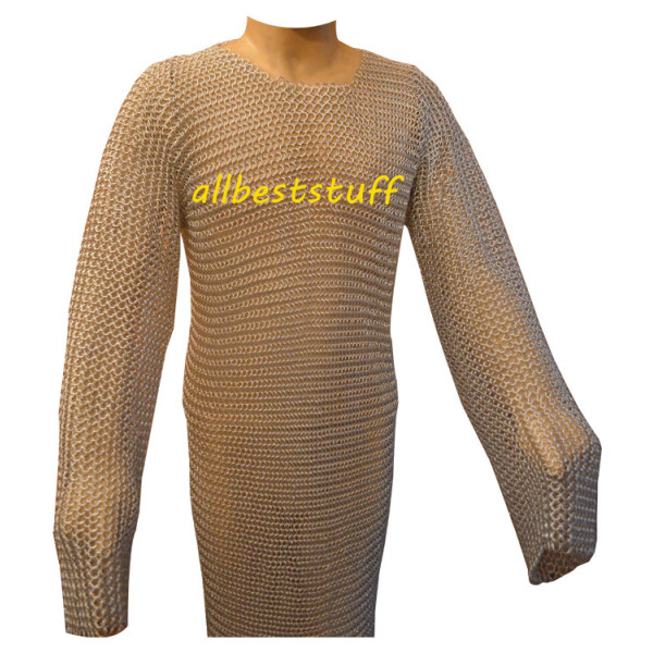 Aluminum Chain Mail Hauberk Comfort Chest 44 Long