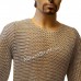 Large Aluminum Butted Chain Mail Shirt Chest 40 Short Length