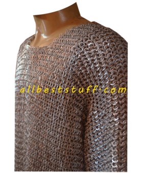 XXL Aluminum Chain Mail Flat Riveted Chest 60