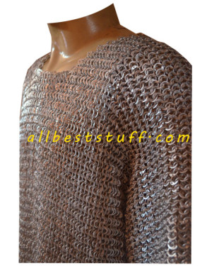 XXL Aluminum Chain Mail Flat Riveted Chest 60