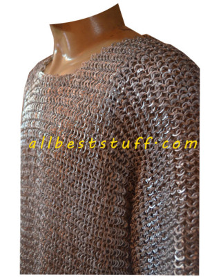 XXL Aluminum Chain Mail Flat Riveted Chest 60