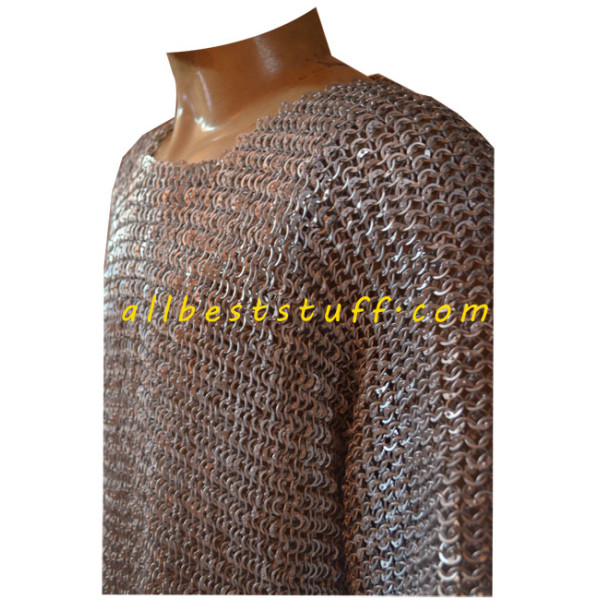 XXL Aluminum Chain Mail Flat Riveted Chest 60
