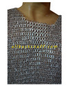 Light Weight Flat Pin Riveted Aluminum Hauberk Chest 52 image 2