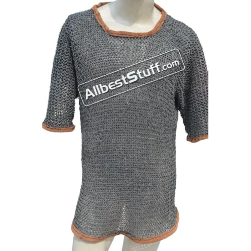 Aluminum Chain Mail Hauberk Full Flat Riveted Actual Chest 42