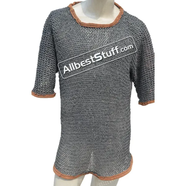 Aluminum Chain Mail Hauberk Full Flat Riveted Actual Chest 42
