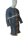 Aluminum Chain Mail Shirt Full Round Riveted Maille Chest 50 image 4