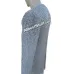 Aluminum Hauberk Full Flat Riveted Chest 48 Chainmail Shirt