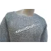 Aluminum Hauberk Full Flat Riveted Chest 48 Chainmail Shirt