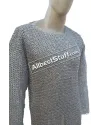 Aluminum Hauberk Full Flat Riveted Chest 48 Chainmail Shirt image 7