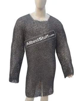 Extra Large Aluminum Maille Hauberk Round Riveted Chest 62