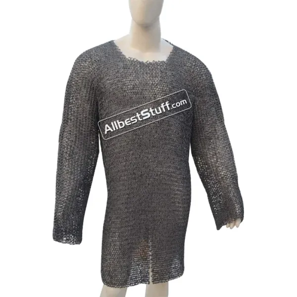 Extra Large Aluminum Maille Hauberk Round Riveted Chest 62