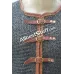 Front Open Aluminum Chain Mail Shirt Full Flat Riveted Chest 36 image 1