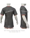 Half Sleeves Aluminum Chain Mail Hauberk Flat Riveted Chest 52 image 1