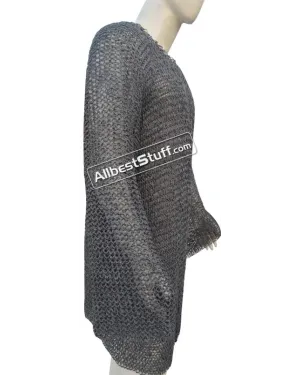 Round Dome Riveted Aluminum Maille Chest 44 Long