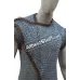 Round Ring Aluminum Chainmail Shirt Overlap Chest 50