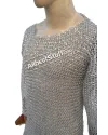 Round Riveted Aluminum Chainmaille Chest 46 full sleeve image 8