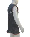 Sleeveless Aluminum Chain Mail Hauberk Flat Riveted Chest 52 image 4