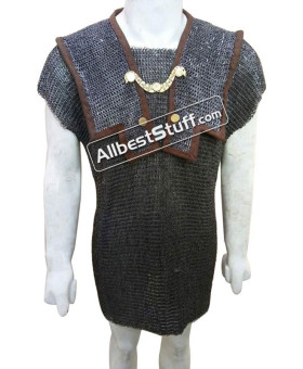 XL Flat Dome Riveted Aluminum Hamata Long Length Chest 54