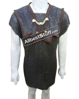 XL Flat Dome Riveted Aluminum Hamata Long Length Chest 54