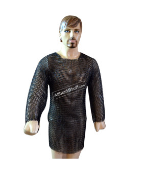 Butted Chain Mail Armour Chest Size 40 Long Sleeve