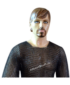 Butted Hauberk 16 Gauge Chest Size 38 Length 34 Sleeve 14