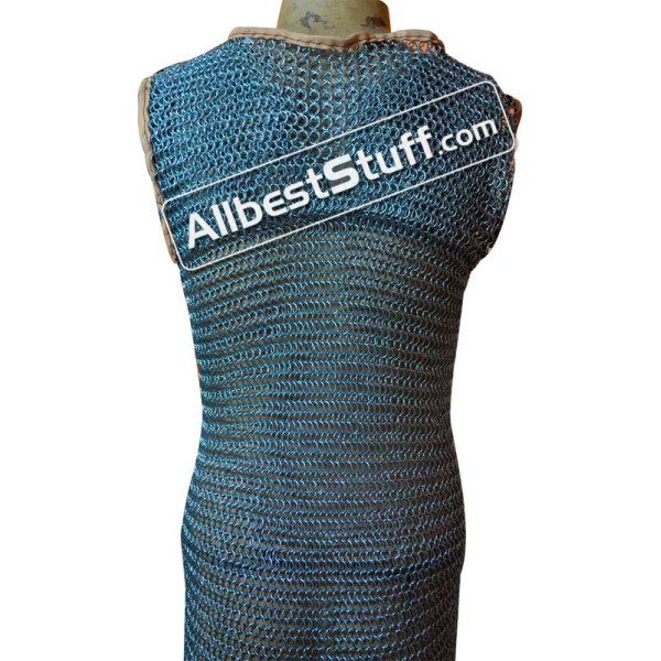 Butted Steel Maille Roman Hamata Chest Size 55 Long