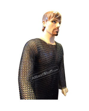 Large Butted Chain Mail Hauberk 16 Gauge Comfort fit for Chest 44
