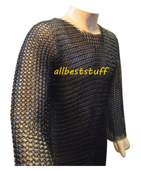 XXXL Butted Chain Mail Hauberk Heavy Armour Comfort Chest 60