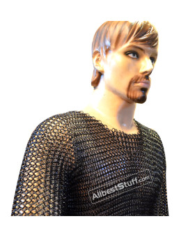 Medieval Knight Armour Butted Chain Maille Shirt Large Chest 45