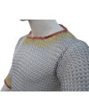 Chain mail Hauberk Butted Steel Armour XL Shirt Chest 45 image 3