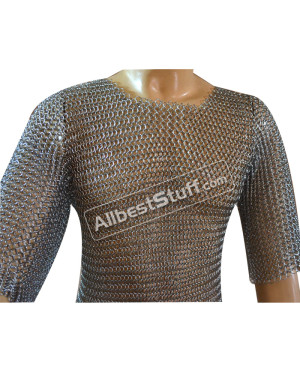 Small Kids Chain Mail Shirt Butted Chest 20 Length 24