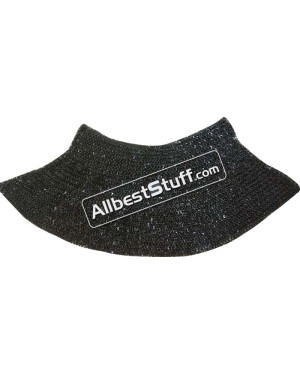 Original Brass Chain Mail Aventail Made with Butted Brass