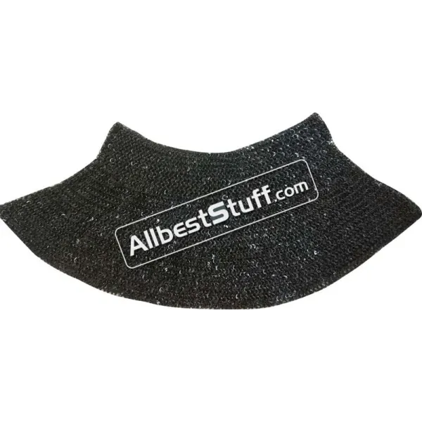 16 Gauge 8 mm Round Riveted Flat Solid Chain Mail Camail