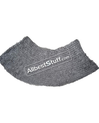 8 mm Aventail Flat Riveted Flat Solid Ring Chain Mail Camail