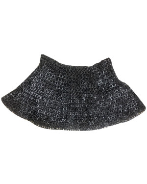 8 mm Riveted Flat Dome Riveted Chain Mail Camail