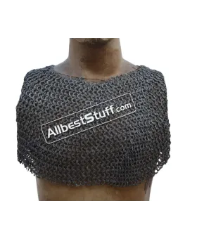 8 mm Full Flat Riveted Dome Riveted Chain Mail Aventail