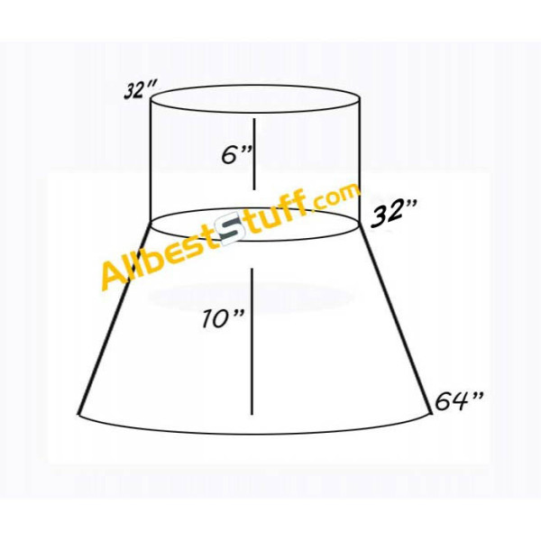 Viking Brass Chain Mail Aventail Flat Riveted Medium