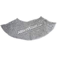 Aluminium Flat Riveted with Solid Chain Mail Aventail
