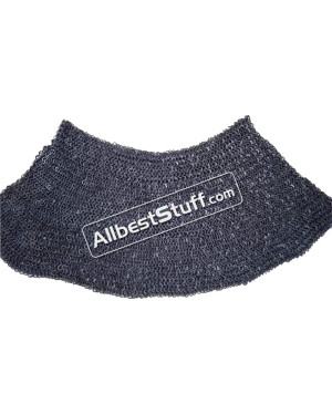 Camail 9 mm Round Riveted with Flat Washer Chain Mail