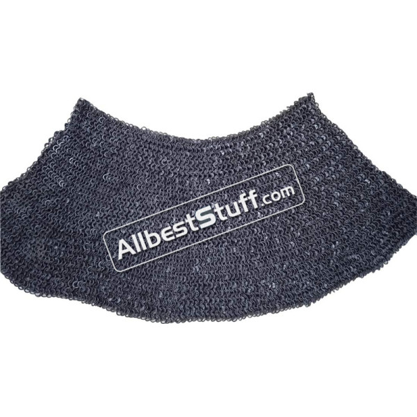 Camail 9 mm Round Riveted with Flat Washer Chain Mail