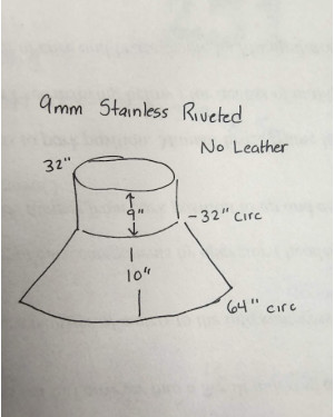 Stainless Steel Chainmail Camail Authentic Rust Proof Aventail