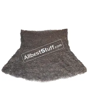 Tube Style Titanium Chain Mail Aventail Flat Riveted Strong