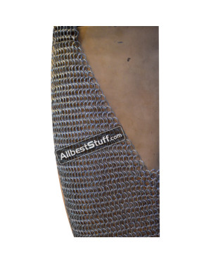 Aluminum Butted Chain Mail Chausses Medium