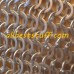 Aluminum Chainmail Legging Round Riveted Alternating Solid
