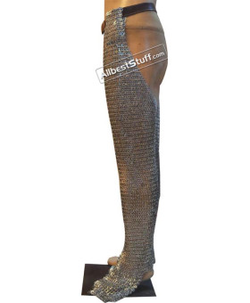 Flat Dome Riveted Alternating Solid Aluminum XL Chausses